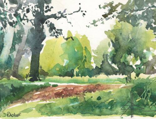 What is my watercolour all about?