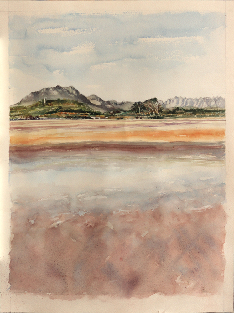 Lourens River from the Mouth at Strand
