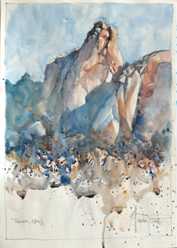 Namib Watercolour