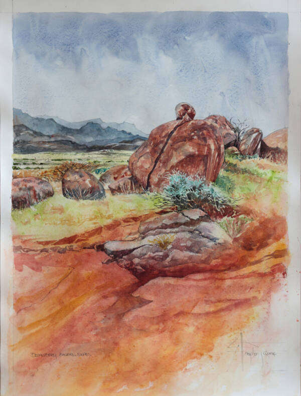 Namib Watercolour
